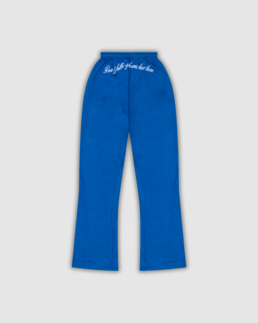 ANGEL FLARE PANTS BLUE
